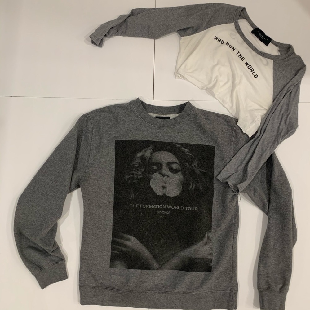 Beyonce Formation Tour Crewneck + Crop size Small